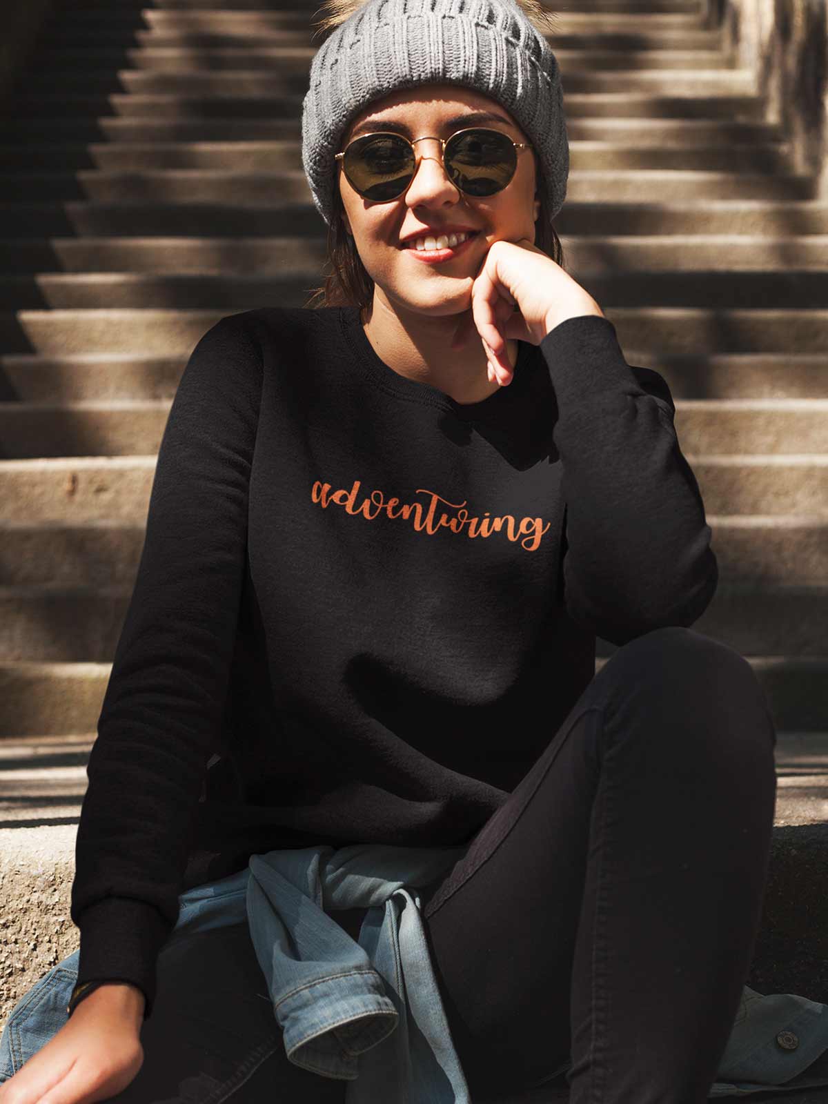 Adventuring | Printed Unisex Sweatshirt