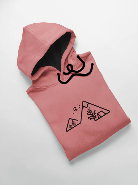 Hillock Printed Cotton Hoodie for Men & Women by shopghumakkad