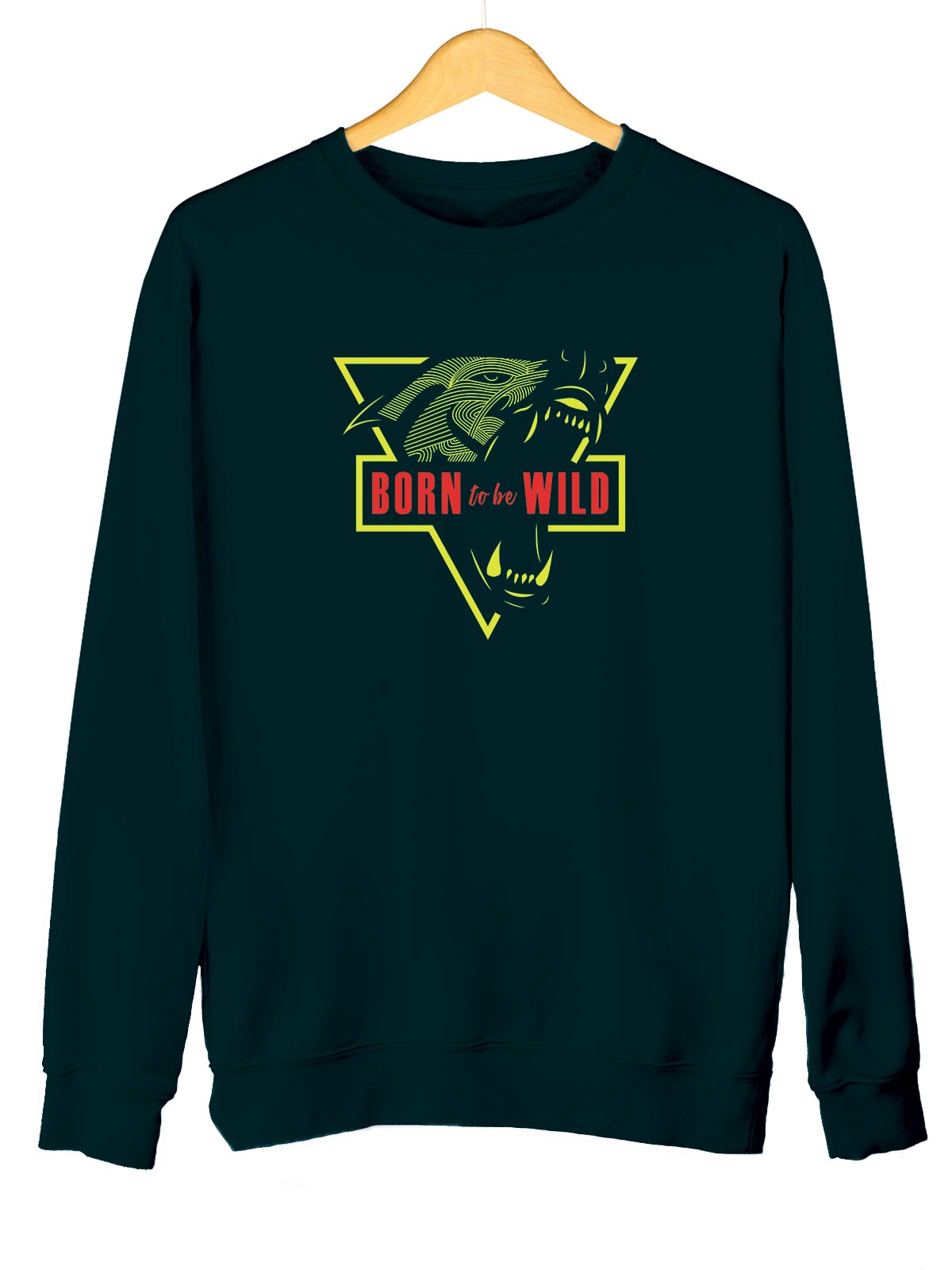 Born to be wild | Printed Unisex Sweatshirt