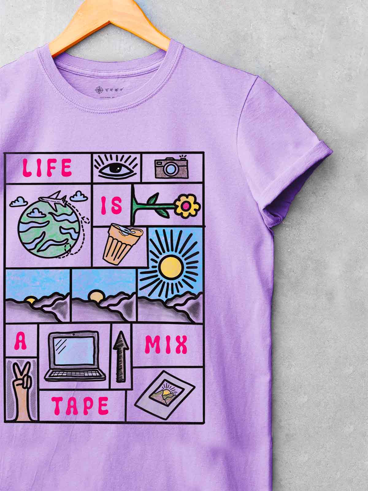 Life is a Mix-Tape | Printed Unisex T shirt
