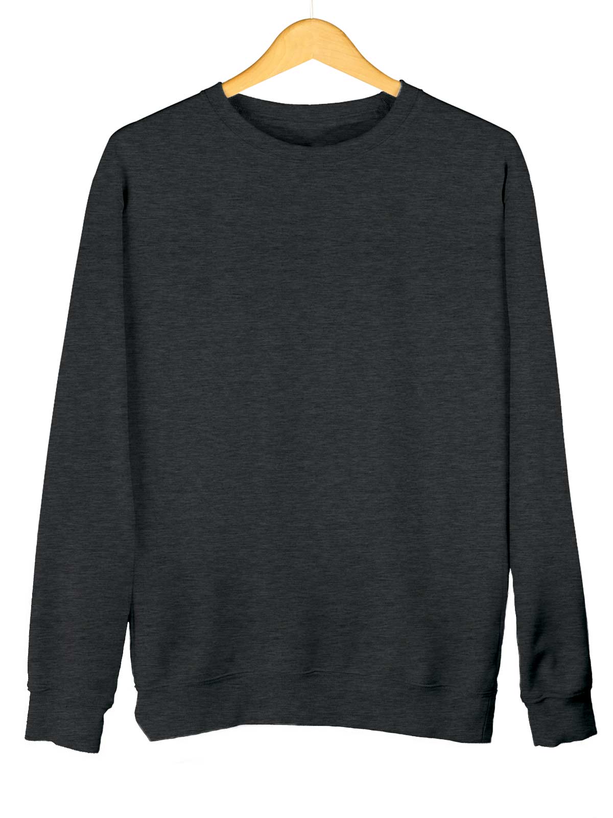 Dark Grey & Frosted Mint Unisex Plain Sweatshirt Combo