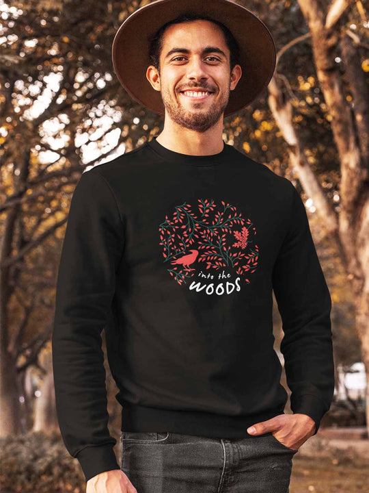 Into the woods | Printed Unisex Sweatshirt