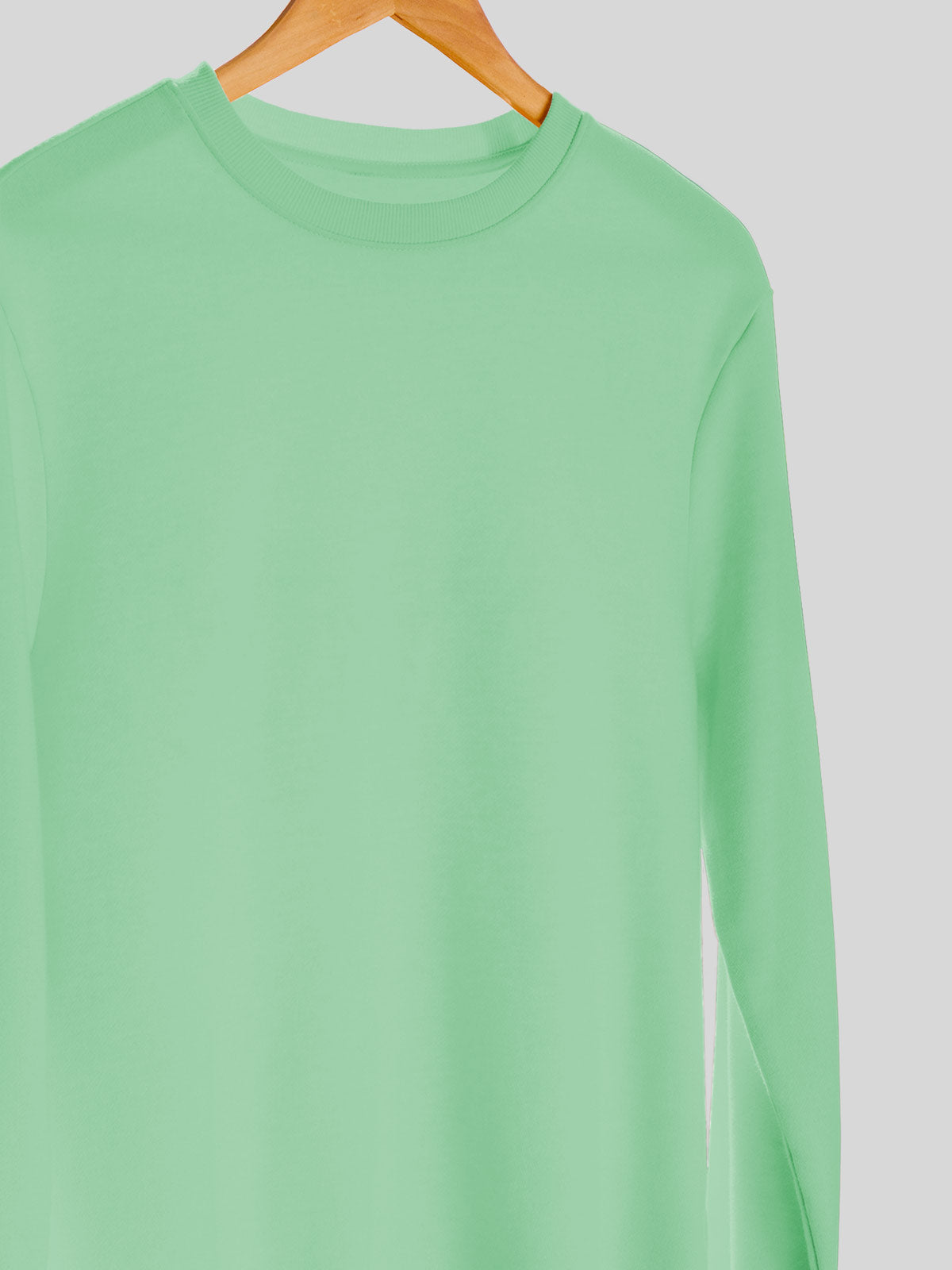 Frosted Mint | Unisex Plain Sweatshirt