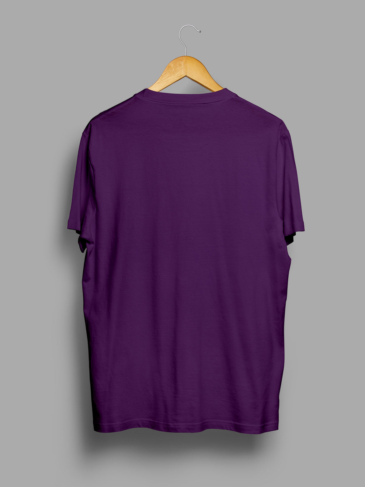 Pack of 3 | Muted Peach, Deep Purple & Coffee Brown Unisex Plain T shirt
