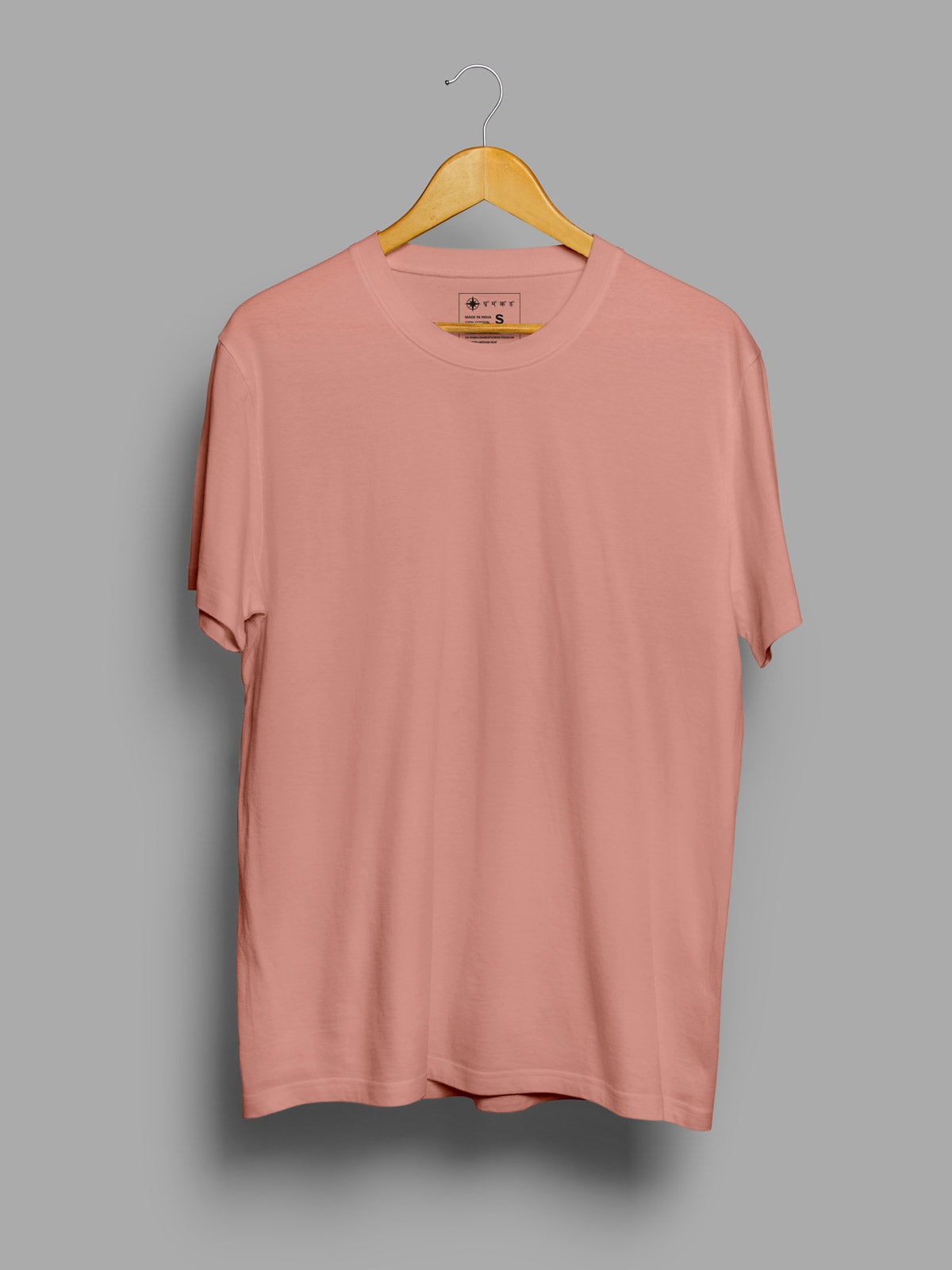 Pack of 2 | Red & Sunset Pink Unisex Plain T shirt